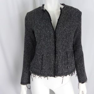 AG Adriano Goldschmied Blazer Jacket Tweed Women's